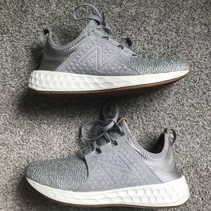 New Balance Fresh Foam Cruz Gray Sneakers Size 7.5